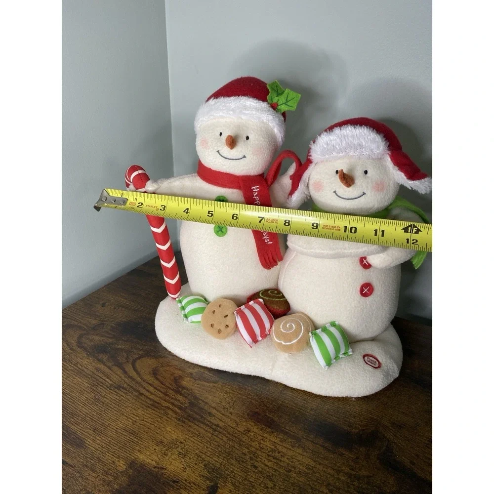Hallmark Seasons Treatings Snowmen Jingle Pals Singing Motion Yum Yum Yum